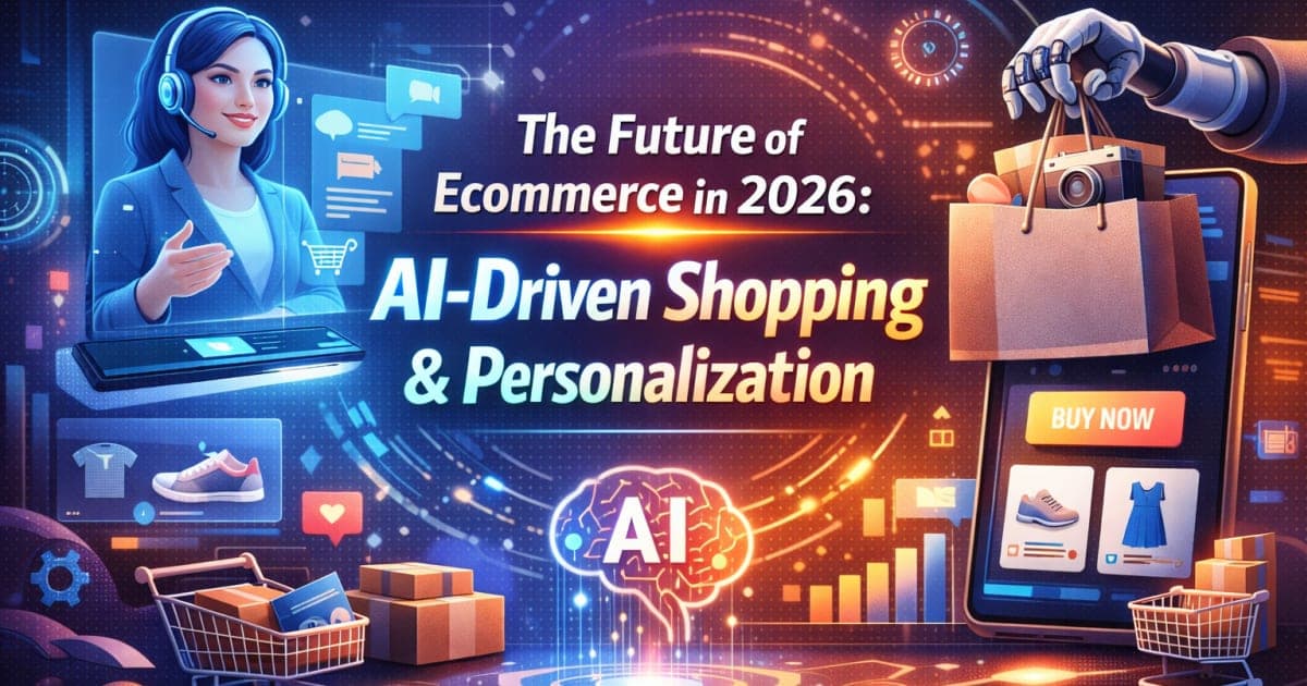 AI Ecommerce Trends 2026: The Future of Online Stores